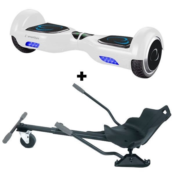 Hoverboard Smartgyro X1s Blanco Go Kart